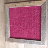 Wooden and ceramic trivet