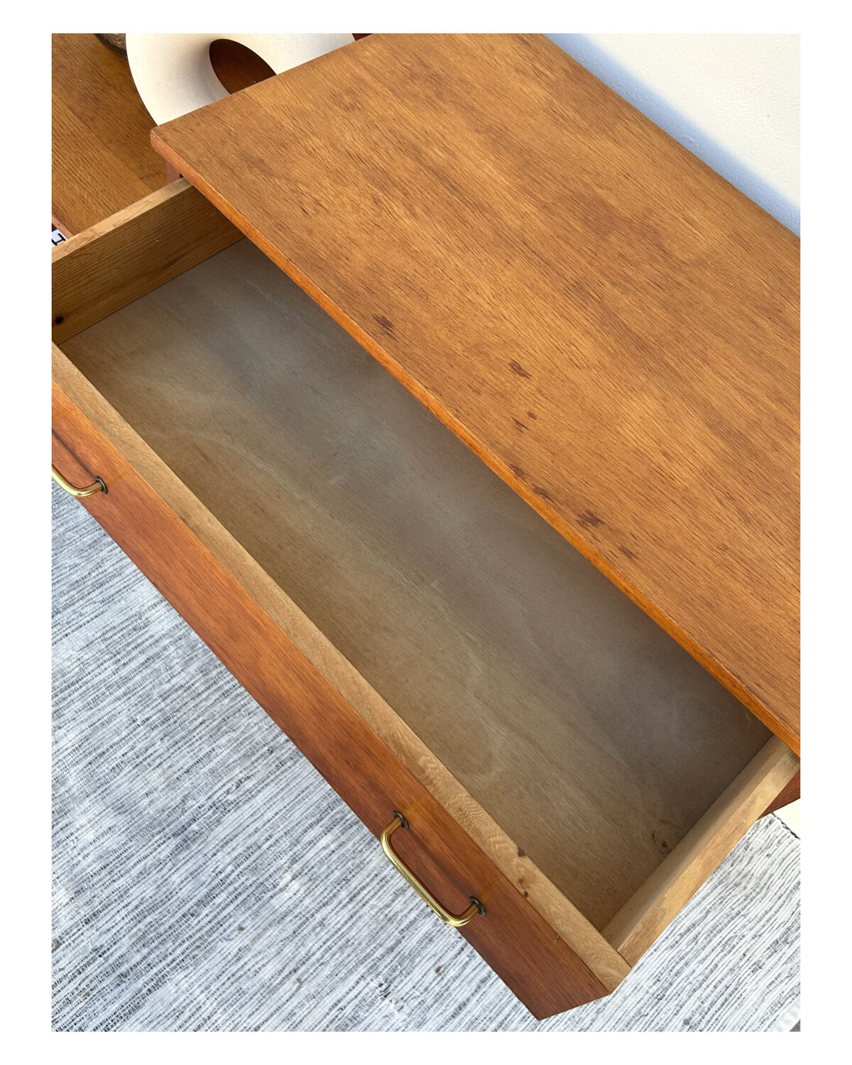 Chest of drawers in a row