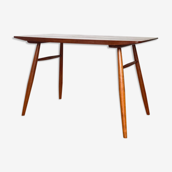 Ercol vintage solid teak meal table