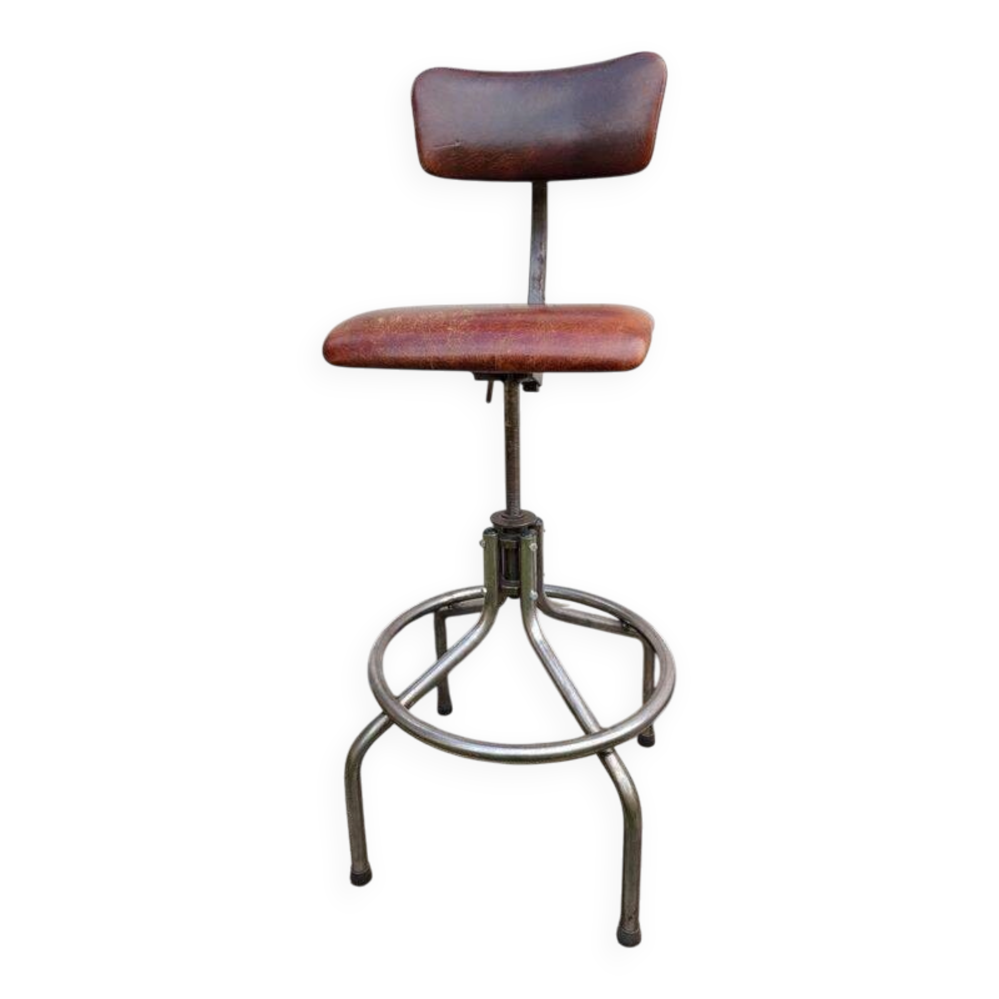 Chaise haute pour table à dessin