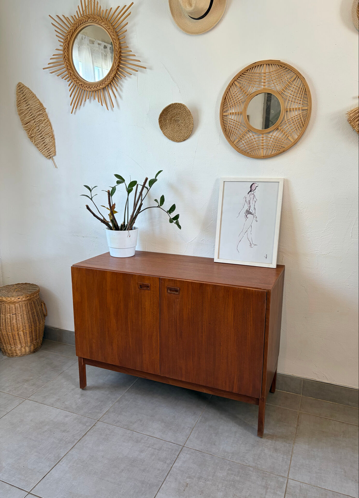 Enfilade vintage en teck