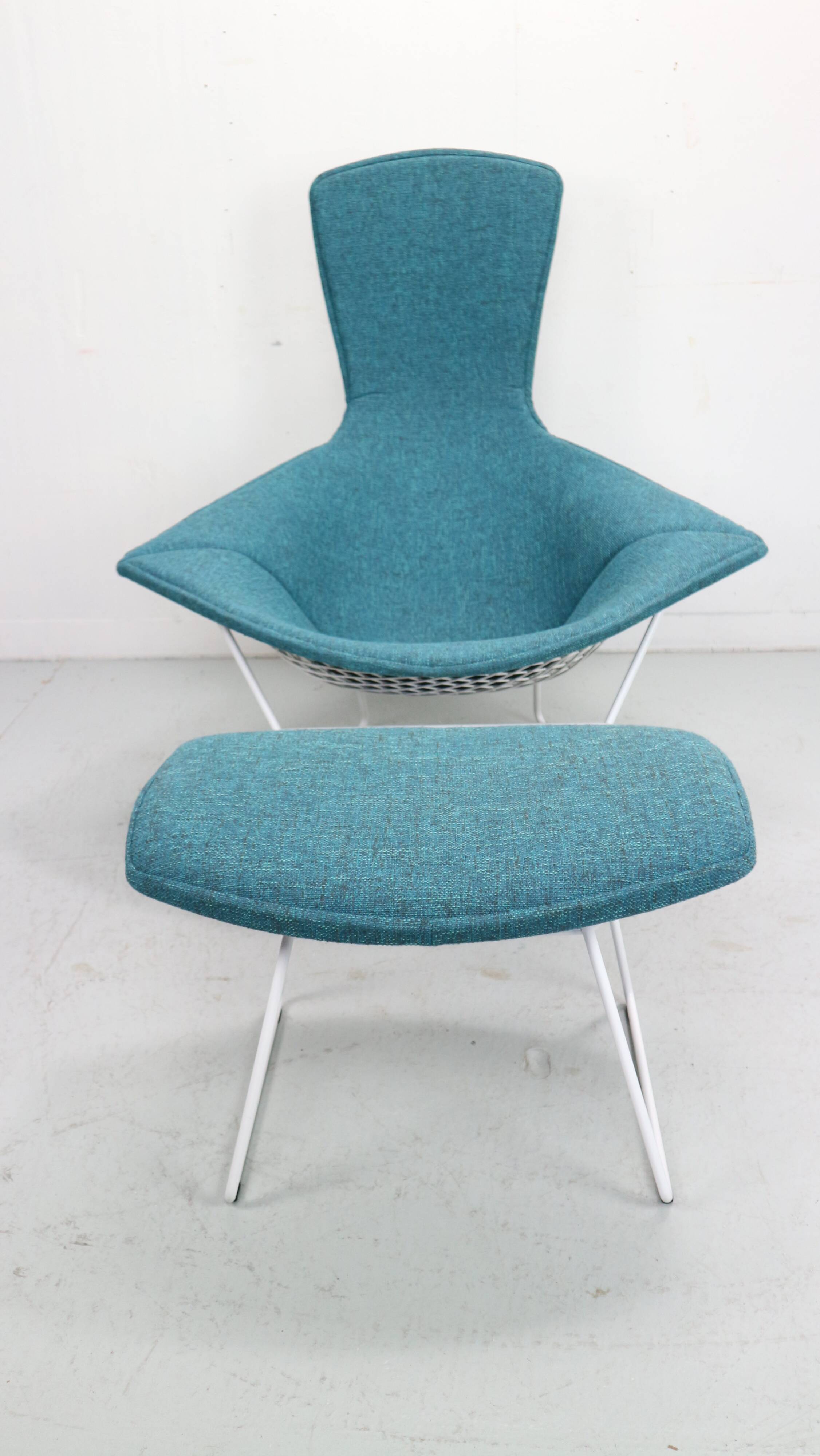 Harry Bertoia for Knoll International Bird Chair and Ottoman