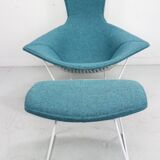 Harry Bertoia for Knoll International Bird Chair and Ottoman