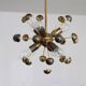 Lustre Sputnik en laiton 1970