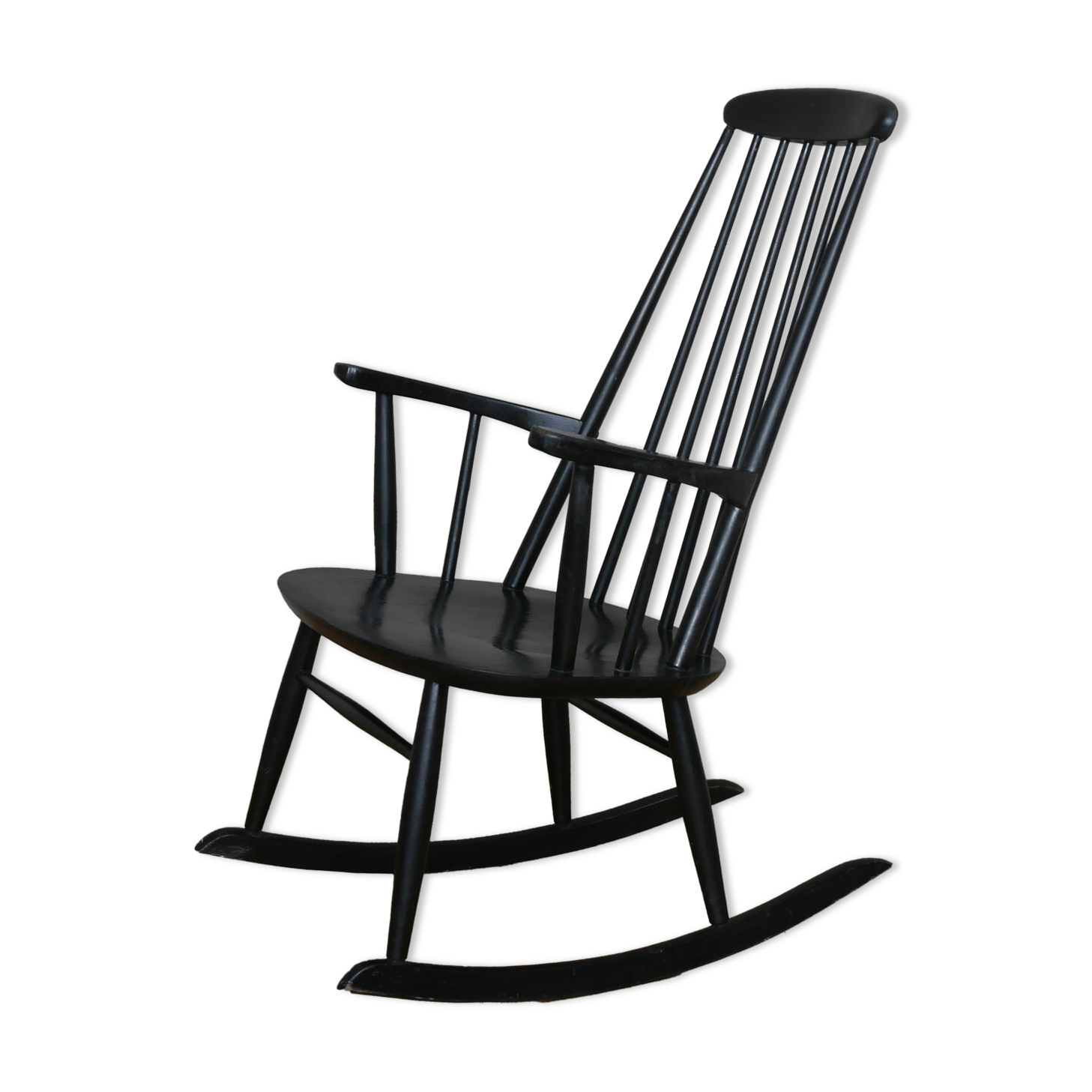Scandinavian rocking chair Stol 60s