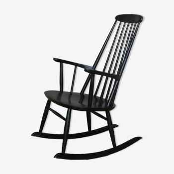 Rocking chair scandinave Stol années 60