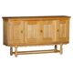 Henning Kjærnulf for EG Møbler, solid oak sideboard, Danish modern, 1960s.