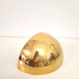 8 half moon sconces, Hollywood regency, brass, 60/70