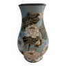 Vase en céramique à motif de fleurs