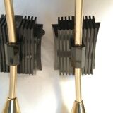 Duo wall lamps vintage tulip - 50s