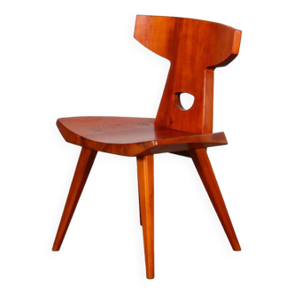 Chaise en pin par Jacob Kielland-Brandt pour I. Christiansen, 1960