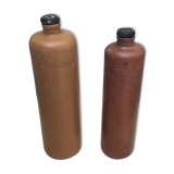 2 bouteilles en grès Erven Lucas Bols Amsterdam