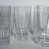 5 glasses in Sèvres crystal
