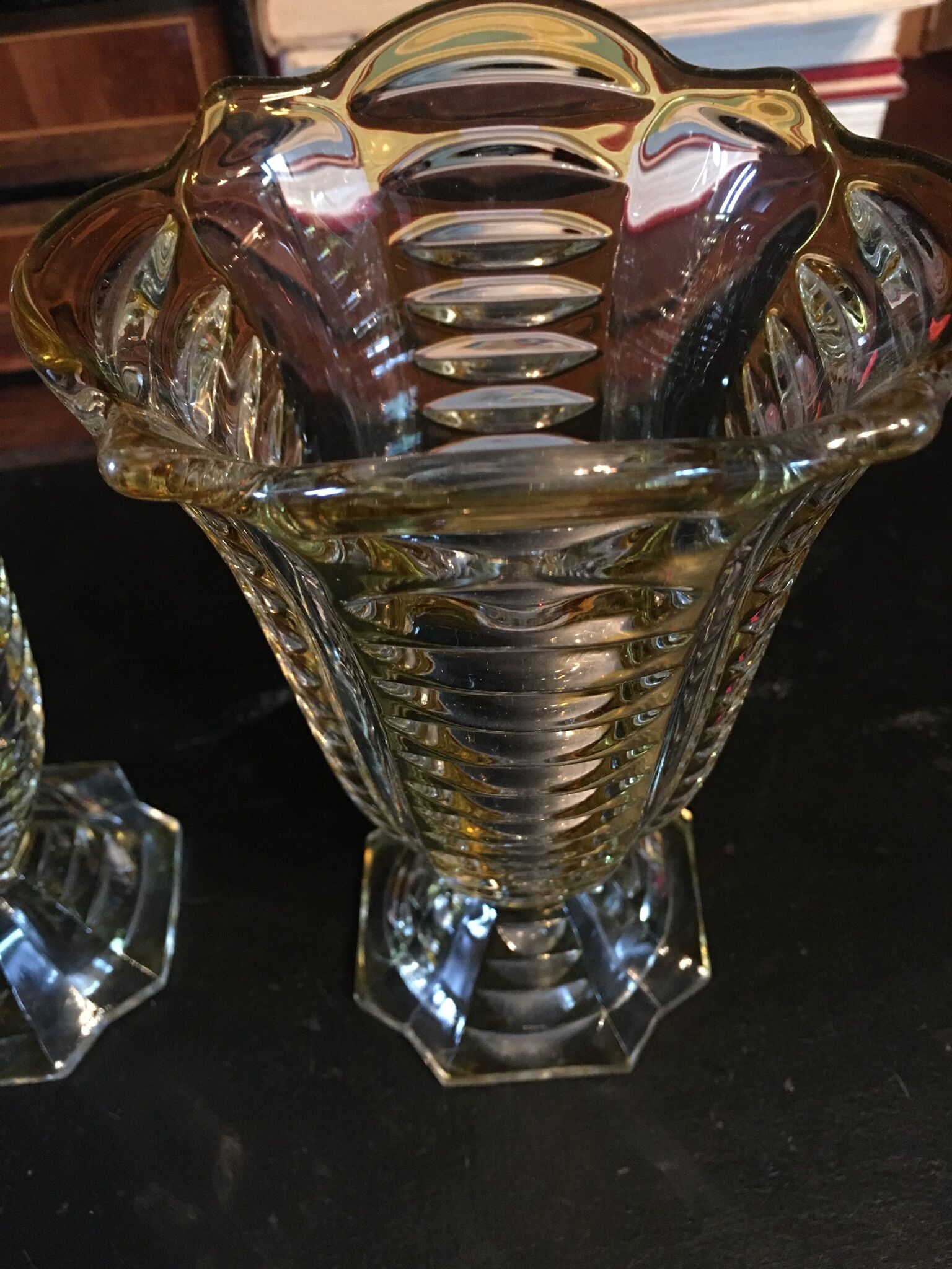 50's vintage vases pair