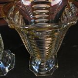 50's vintage vases pair