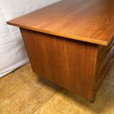 Mid-Century Retro Vintage Teak Desk – 1960s Danish Design