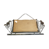 Metal entourage art deco