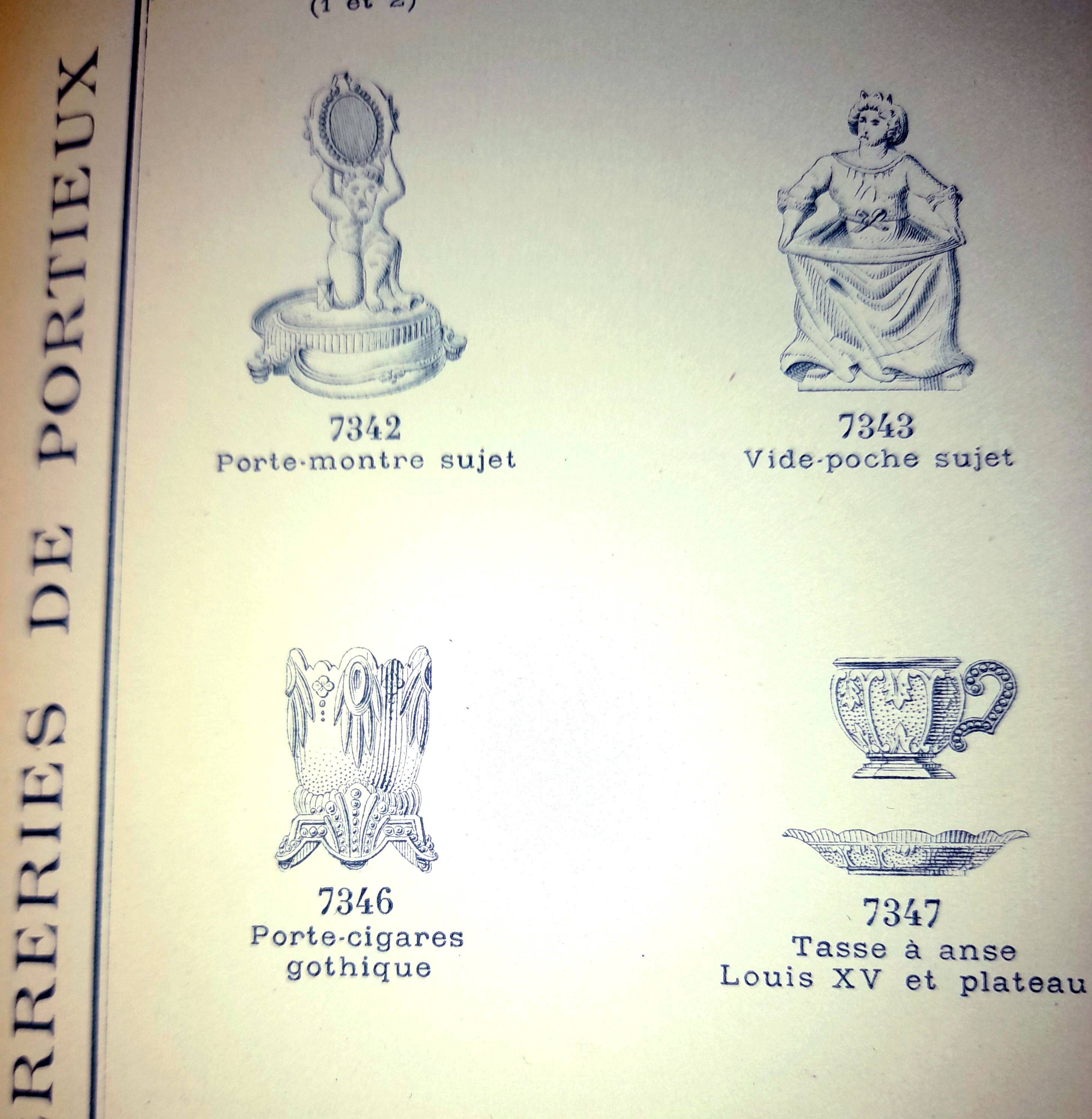 Portieux photophore cigar holder antique opaline turquoise blue gothic