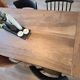 Walnut farmhouse table 200x80 8 people.