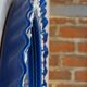Antique mirror in porcelain from Italy - 64x50cm