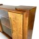 Striking Art Deco birch wood sideboard