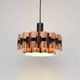 Copper lamp by Wener Schou for Coronell Elektro, 1970s