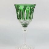 Saint Louis Tommy emerald crystal glass 18.5 cm