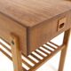 Teak and oak bedside table, Sweden, 1960