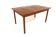 Scandinavian dining table "wallet" in teak, Hugo Troeds, Sweden, 1960