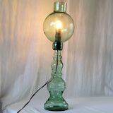 Lampe en verre années 60