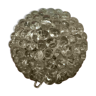 Glass bedside lamp