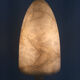 Mushroom lamp in Spanish alabaster A Pegasan Spain. Year 70