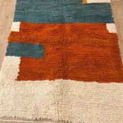 Tapis en laine naturelle fait main taille 150 x 250 cm