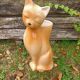 Ceramic cat umbrella stand