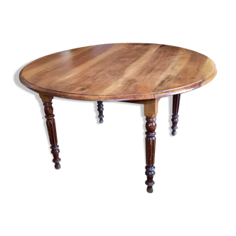 Walnut shutter table