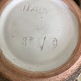 Glazed stoneware vase italy