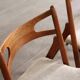 Hans J. Wegner CH29 Sawbuck dining chairs for Carl Hansen & Son 1952