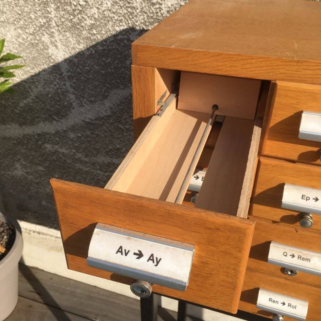 Bookcase with drawers