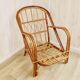 Paire de fauteuils en rotin Audoux & Minnet 1960