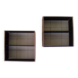 String Tomado metal wall shelves, 60s, Vintage