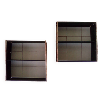 String Tomado metal wall shelves, 60s, Vintage