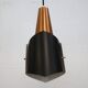 Danish Modern Copper / black  design lamp - 1960s Style