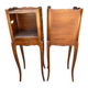 2 vintage bedside tables