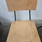 Lot of 6 bistro chairs from the 1980s