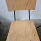 Lot of 6 bistro chairs from the 1980s