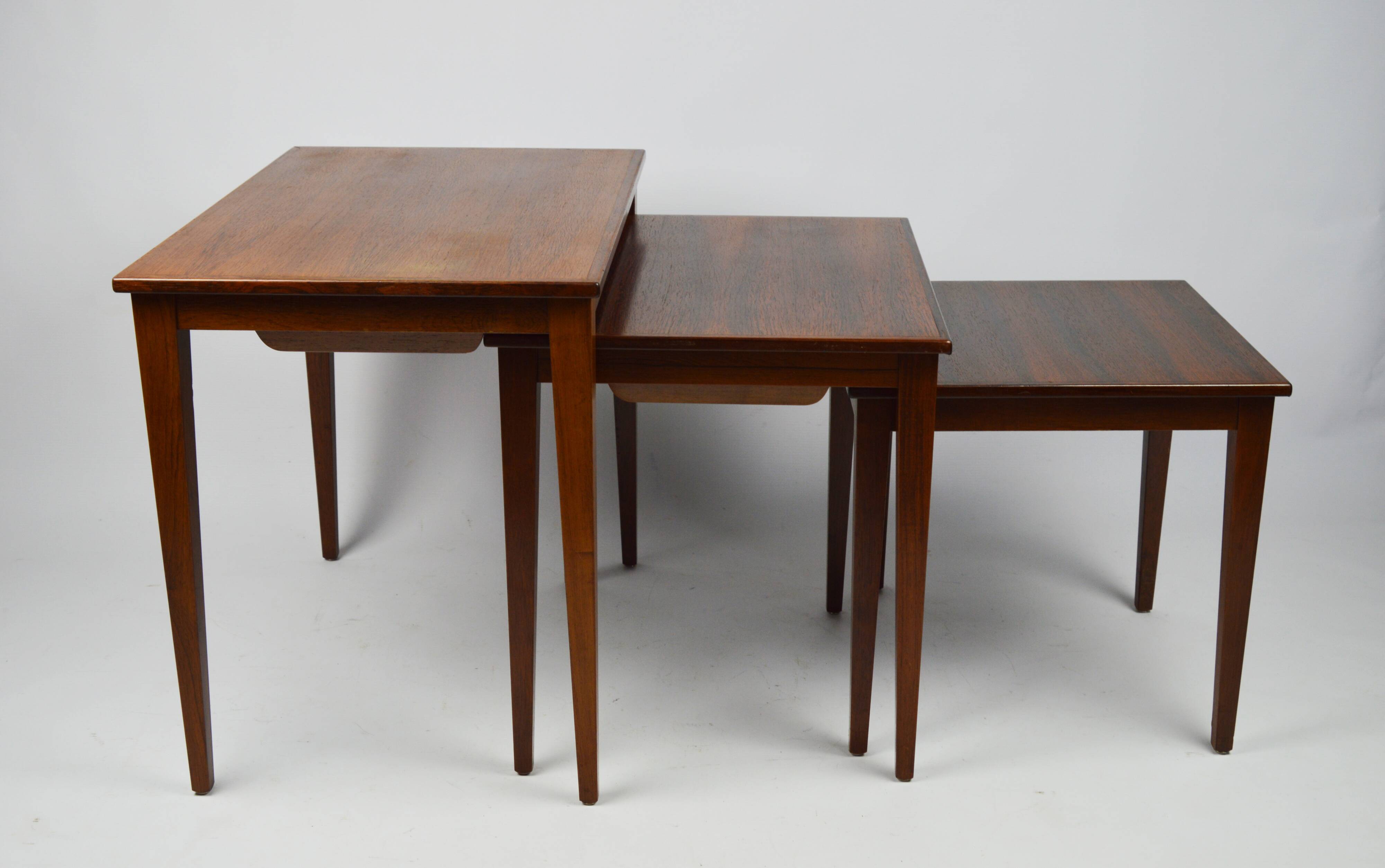 Set of three tables, 1970s