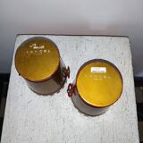 Paire de cache-pots métal Lancel Paris