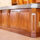 5m solid oak bar