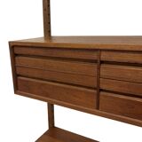 Vintage Poul Cadovius Royal System wall system wall unit