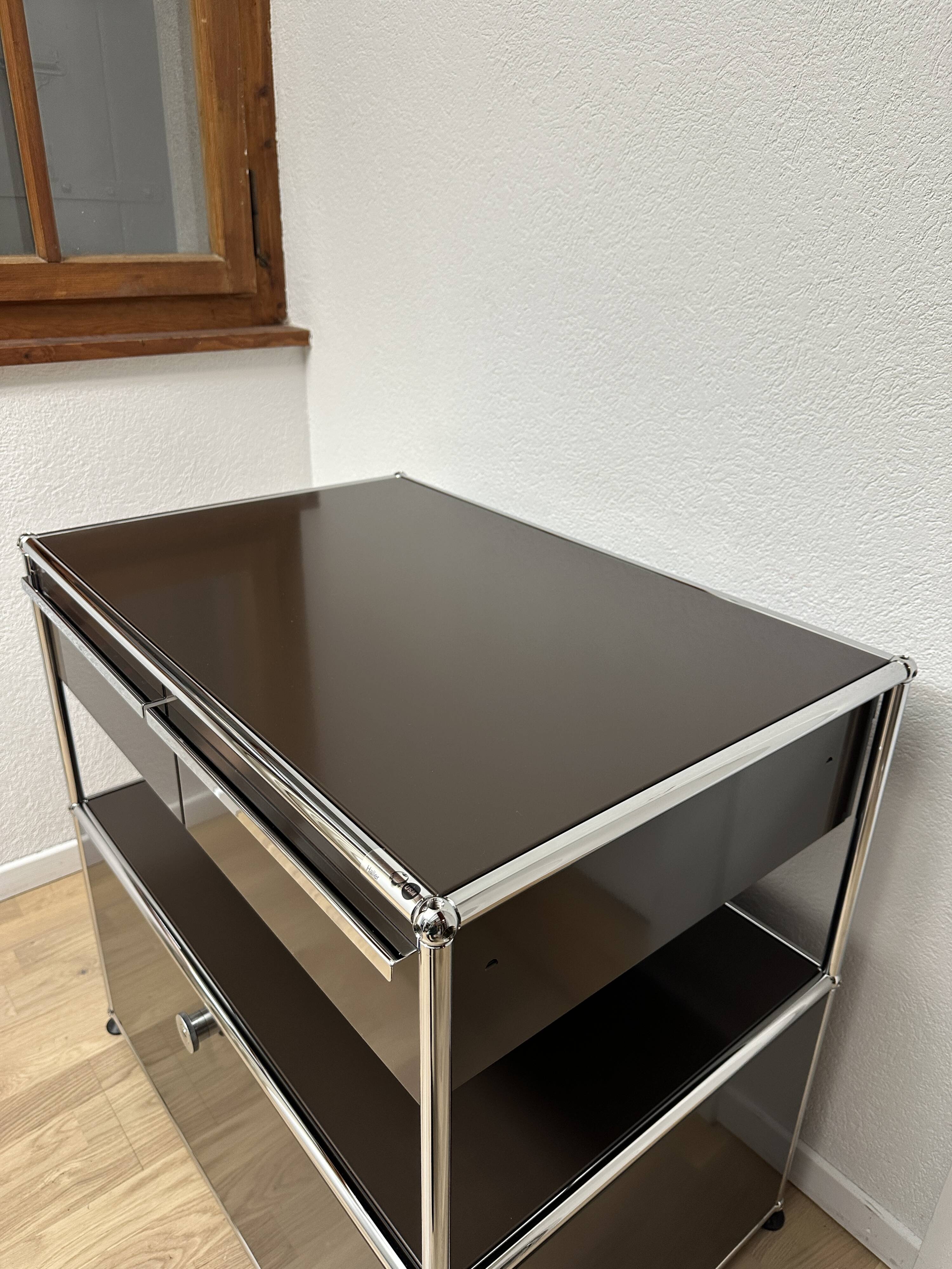 Commode USM Haller en Marron